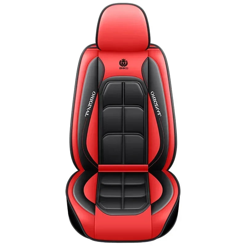 Front Row PU Leather Seat Cushion Cover - All-Season