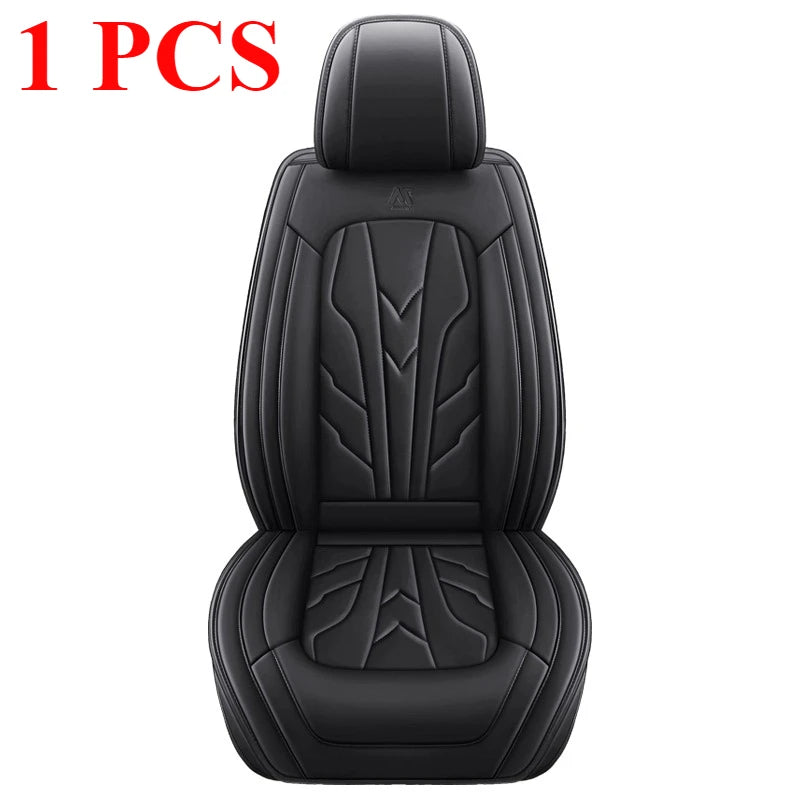 Universal PU Leather Seat Cover Set - All-Season
