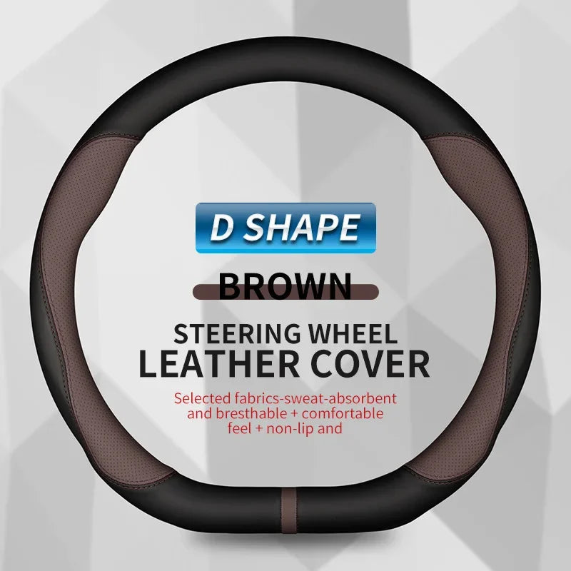Leather Wheel Protector Cover - Non-Slip - Plus
