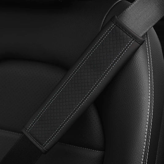 PU Leather Seat Belt Strap Protectors