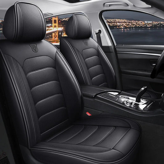 Complete PU Leather Seat Cushion Cover - All-Season