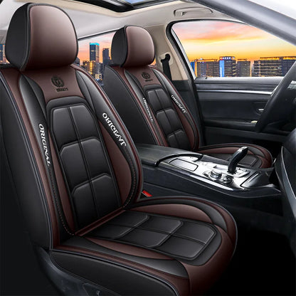 Single Seat Leather Seat Cushion Cover - All-Season