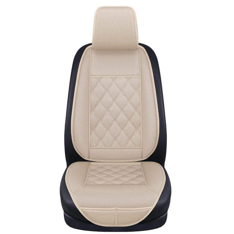 5-Seat Leather Seat Cover Set - All-Season