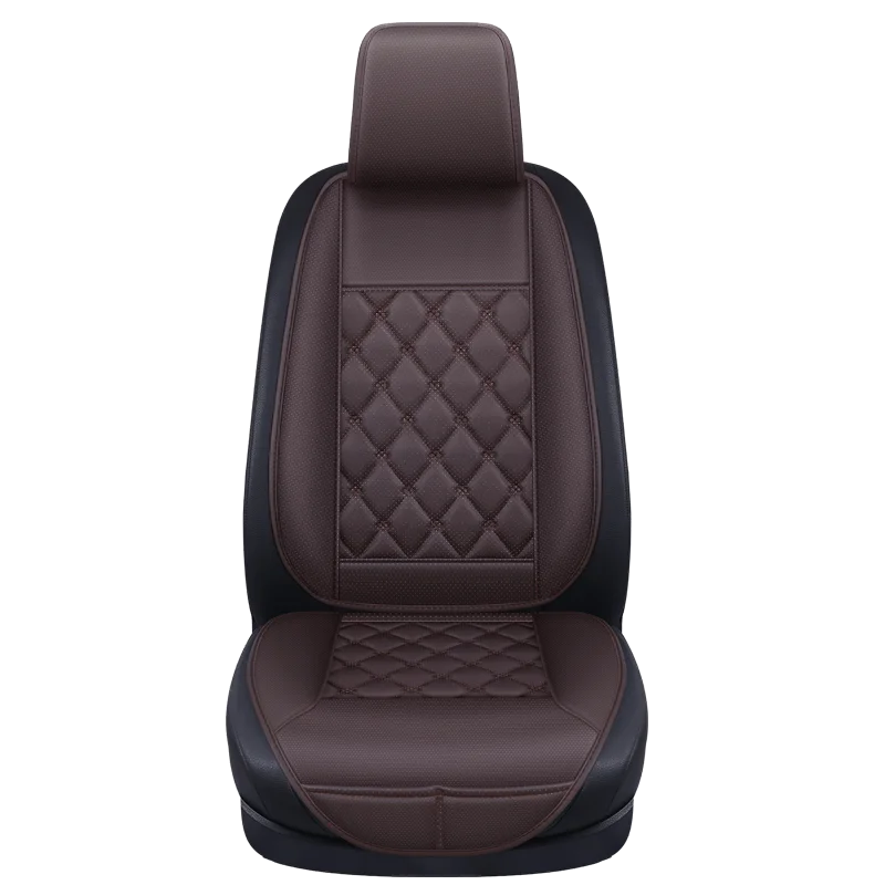 5-Seat Leather Seat Cover Set - All-Season