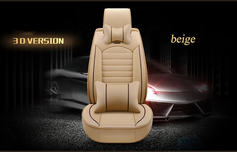Universal Leather Seat Protector Cover - All-Season - Classic Trim