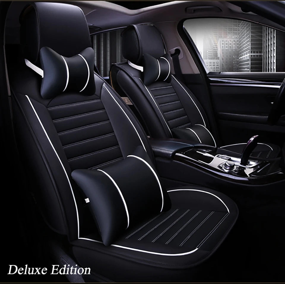 Universal Leather Seat Protector Cover - All-Season - Classic Trim