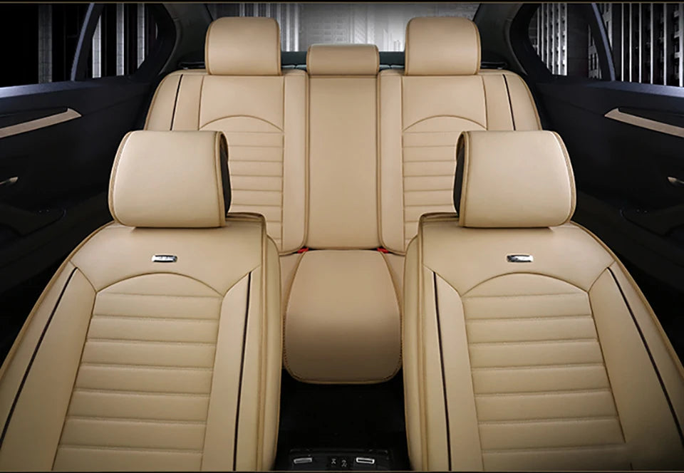 Universal Leather Seat Protector Cover - All-Season - Classic Trim