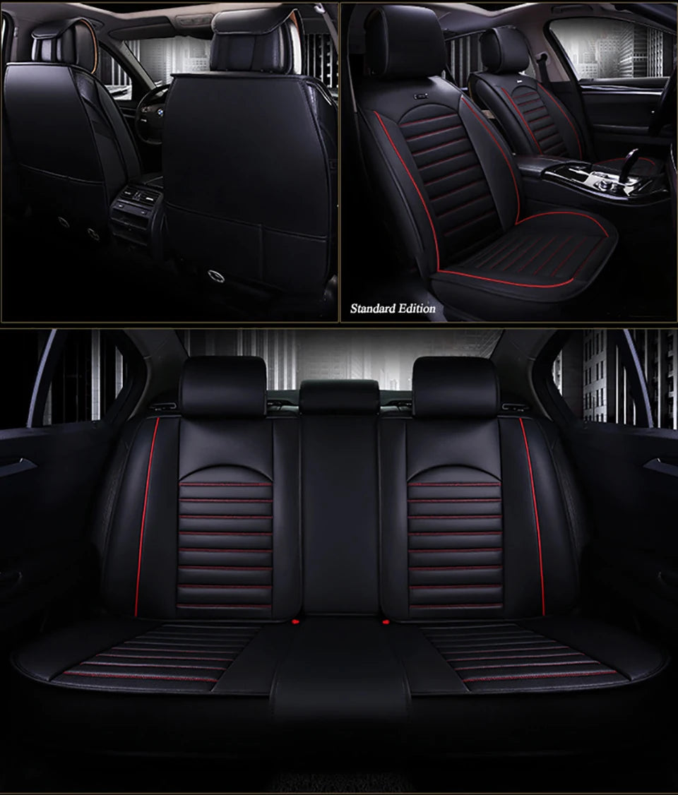 Universal Leather Seat Protector Cover - All-Season - Classic Trim