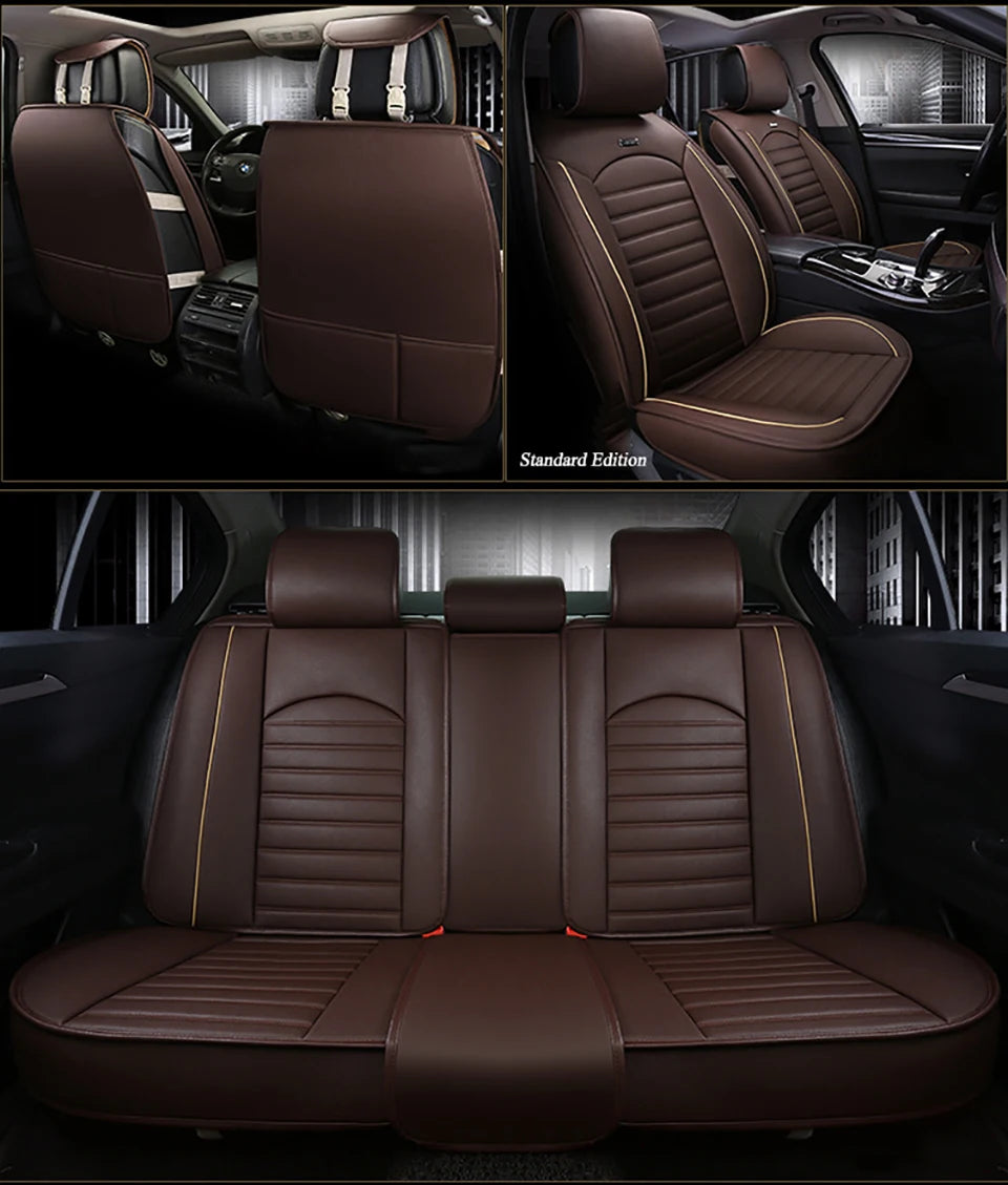 Universal Leather Seat Protector Cover - All-Season - Classic Trim