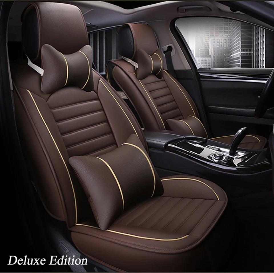 Universal Leather Seat Protector Cover - All-Season - Classic Trim
