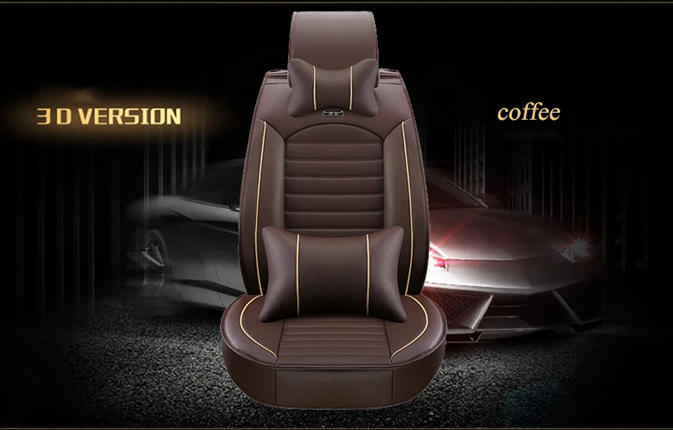 Universal Leather Seat Protector Cover - All-Season - Classic Trim