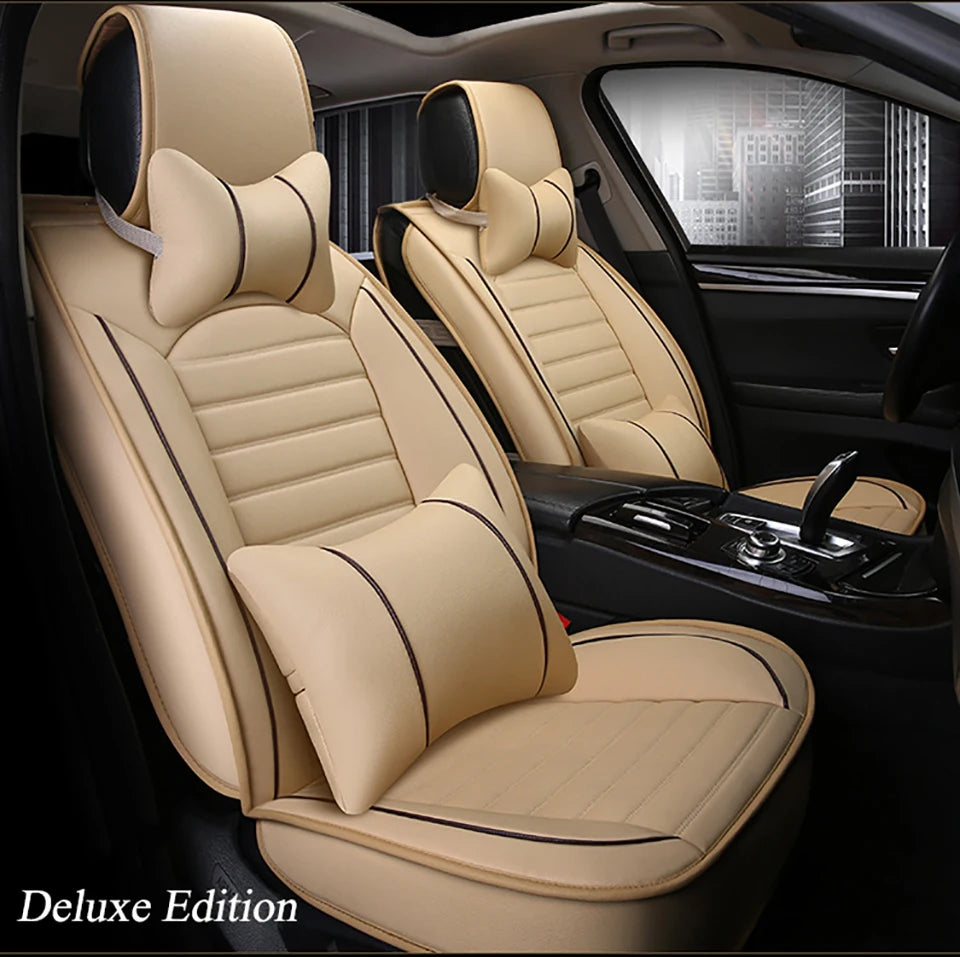 Universal Leather Seat Protector Cover - All-Season - Classic Trim