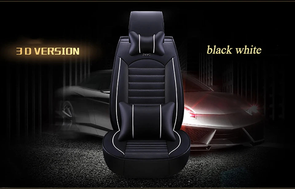 Universal Leather Seat Protector Cover - All-Season - Classic Trim