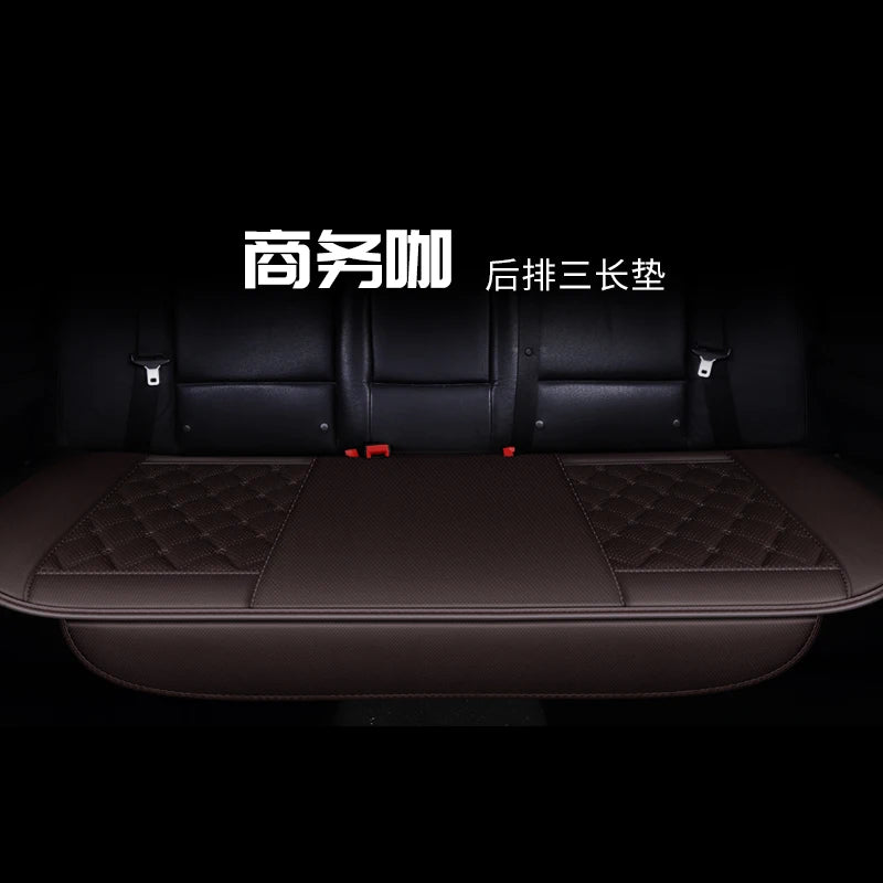 5-Seat Leather Seat Cover Set - All-Season