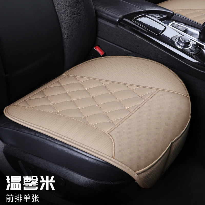 5-Seat Leather Seat Cover Set - All-Season