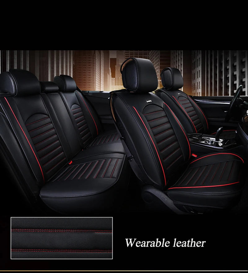Universal Leather Seat Protector Cover - All-Season - Classic Trim