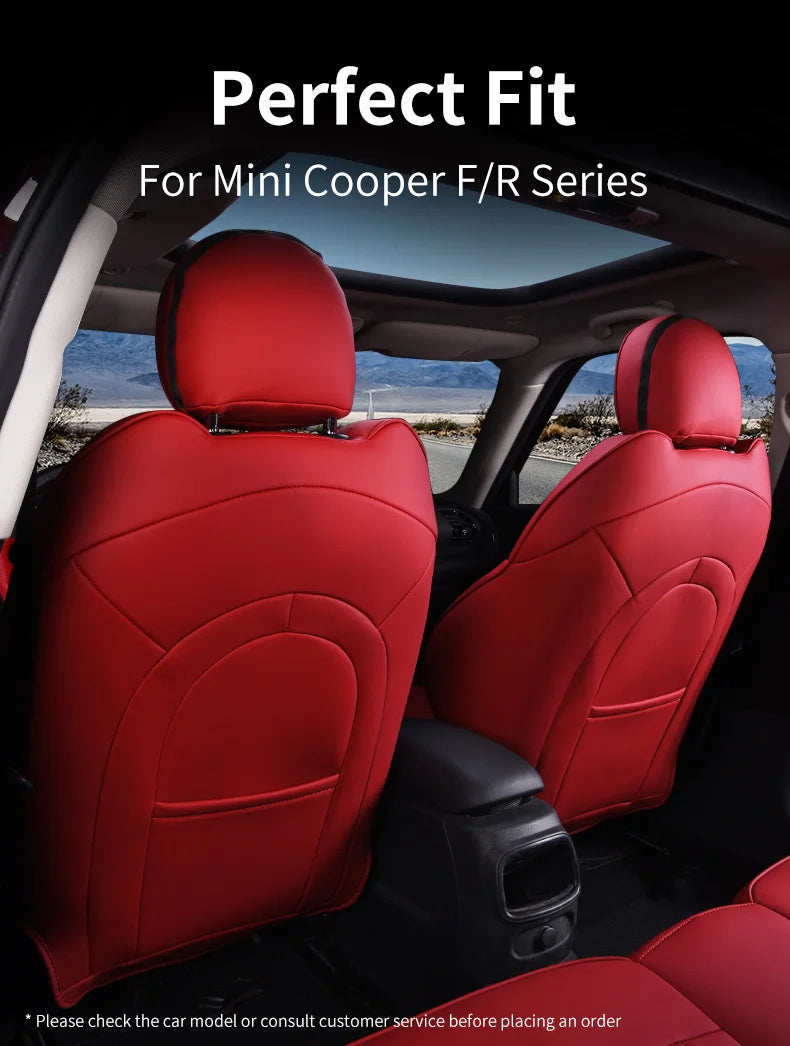 Complete Leather Seat Cover Set