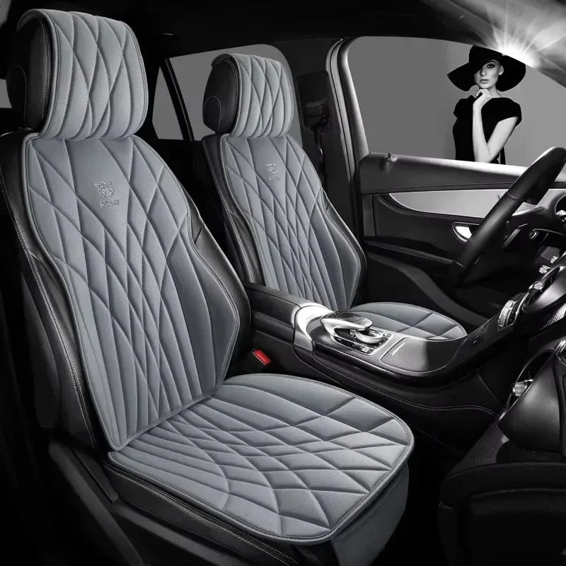 Full Set Leather Seat Protector Cover - All-Season