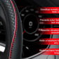 Breathable Steering Wheel Wrap - Non-Slip