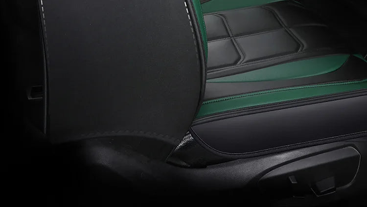 Front Row PU Leather Seat Cushion Cover - All-Season