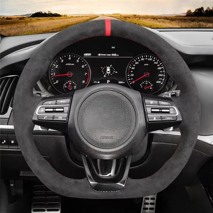 Leather Steering Wheel Protector - All-Season