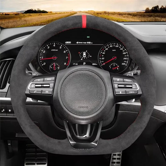Leather Steering Wheel Protector - All-Season