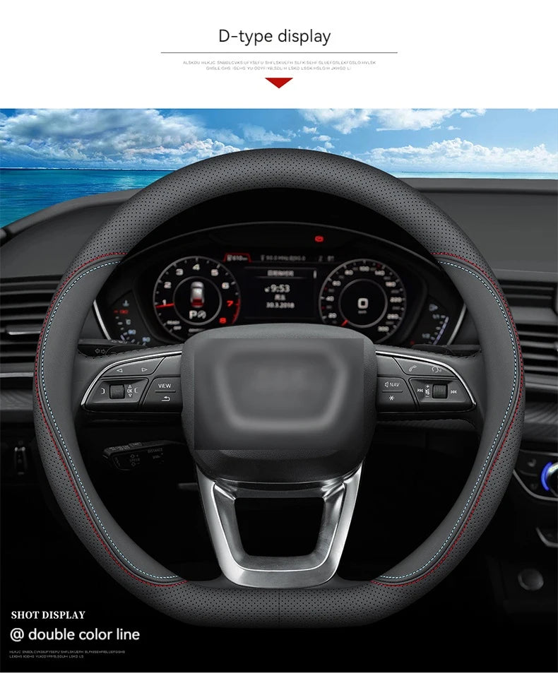 Leather Wheel Protector Cover - Non-Slip