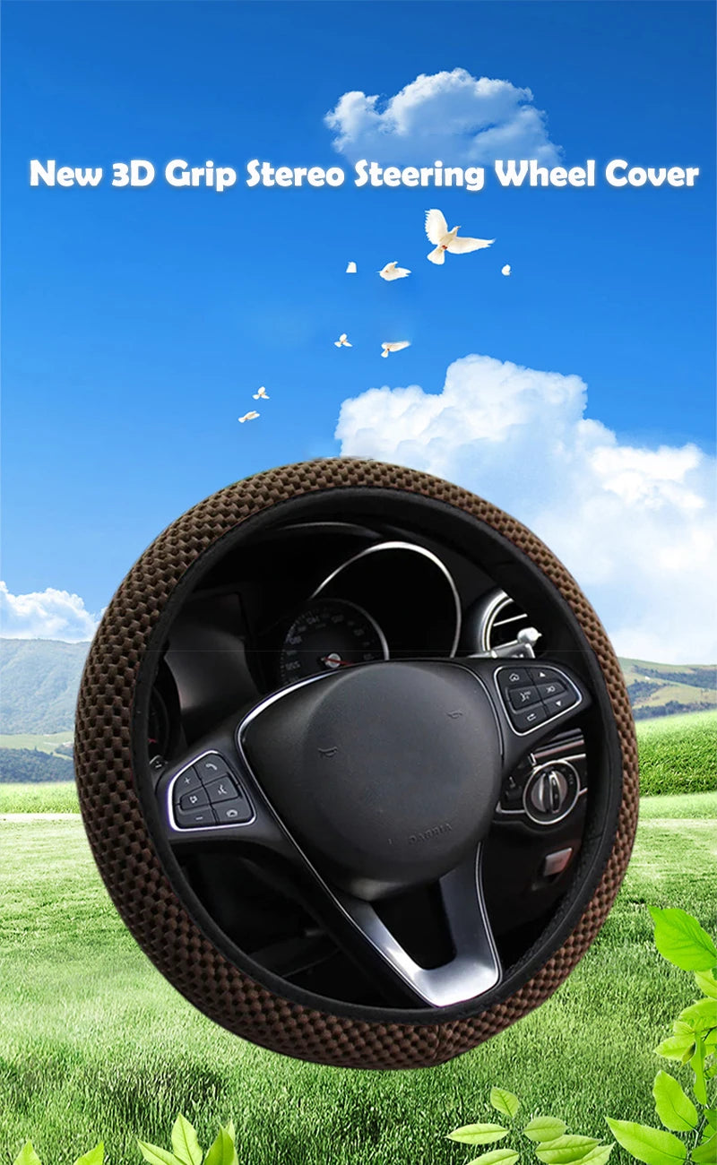 Breathable Steering Wheel Cover
