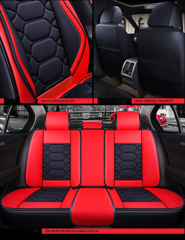 Complete Leather Seat Protector Cover - All-Season