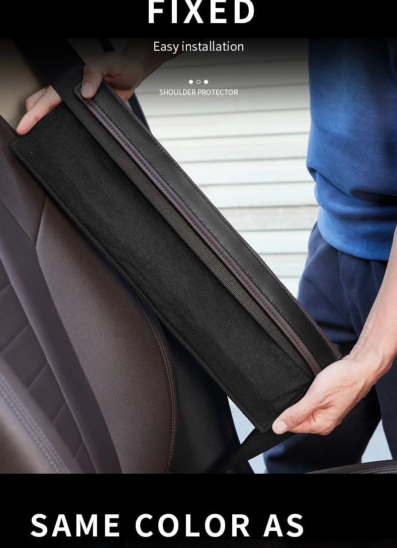 Pair of Soft Shoulder Belt Cushions