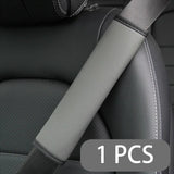 PU Leather Seat Belt Comfort Covers