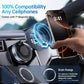 360° Snap-On Foldable Phone Mount for Dashboard with Secure Hold