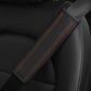 PU Leather Seat Belt Strap Protectors