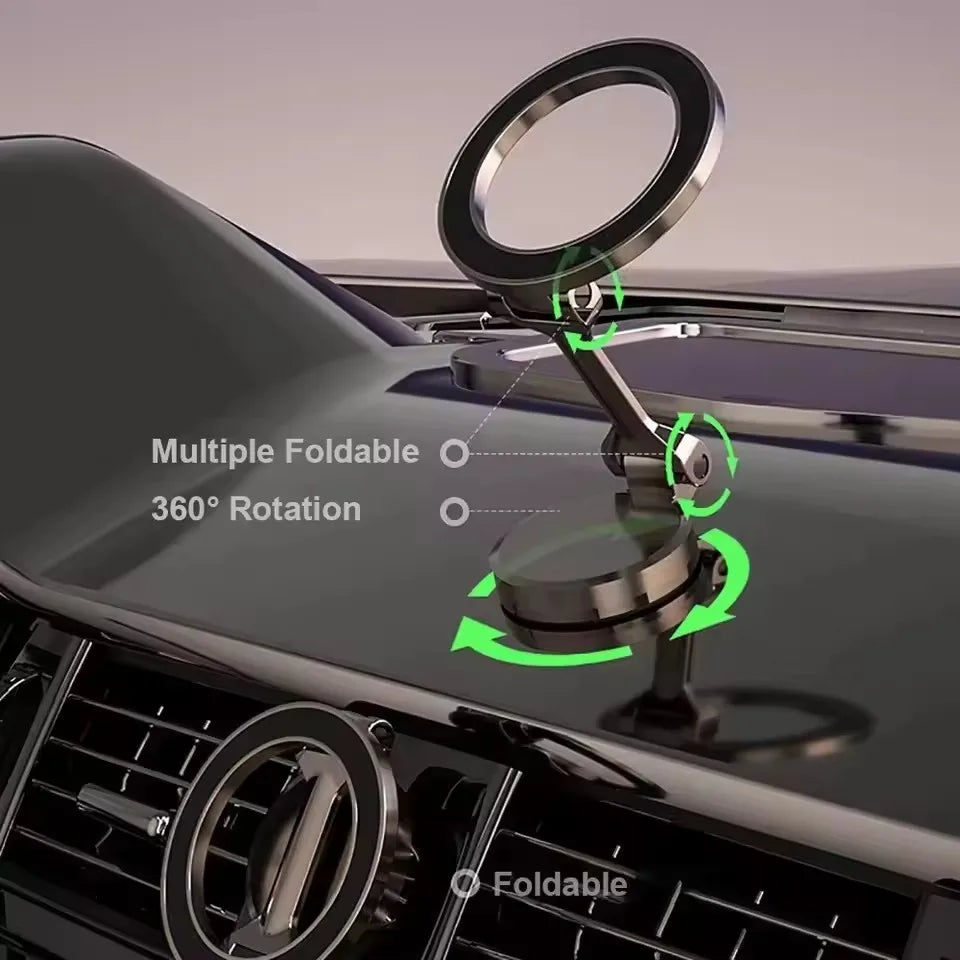 1080° Magnetic Car Phone Mount