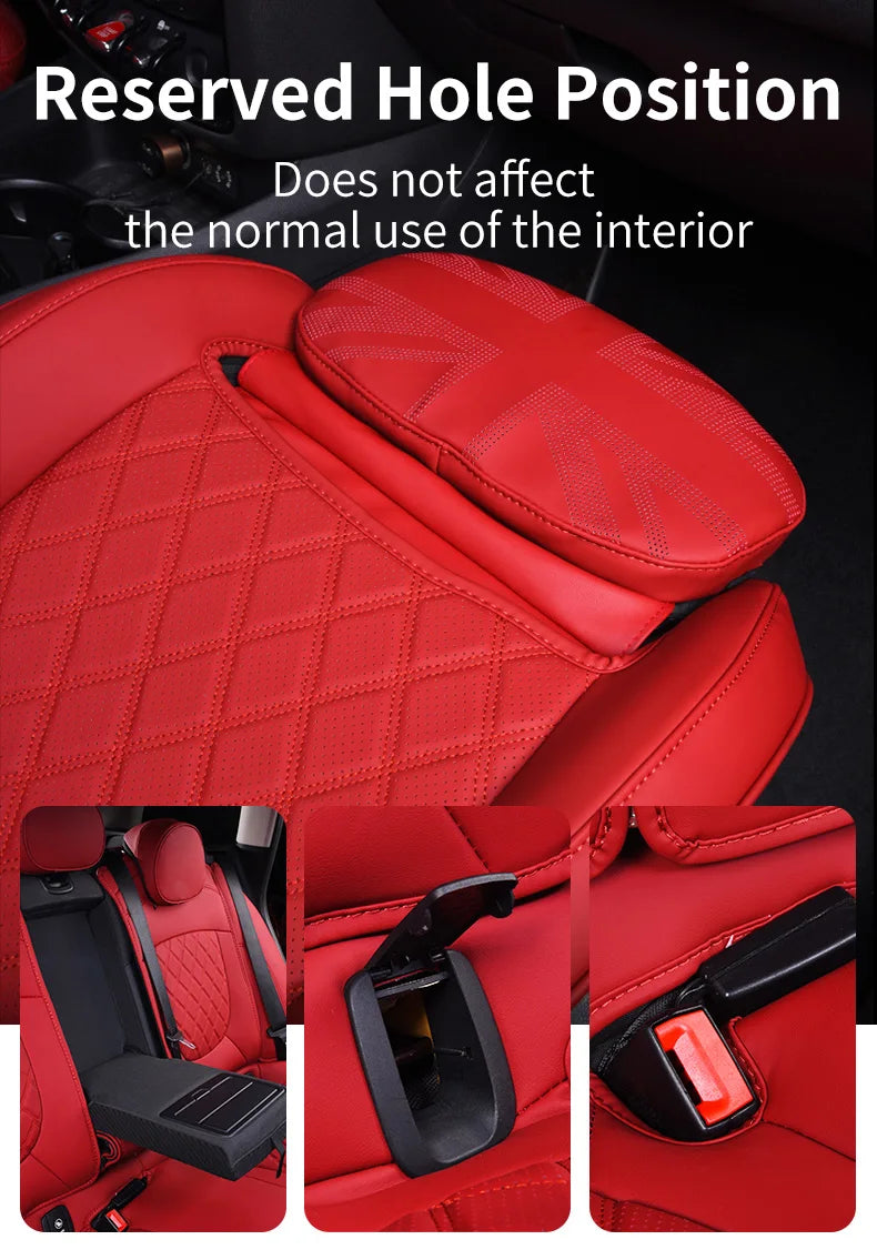 Complete Leather Seat Cover Set