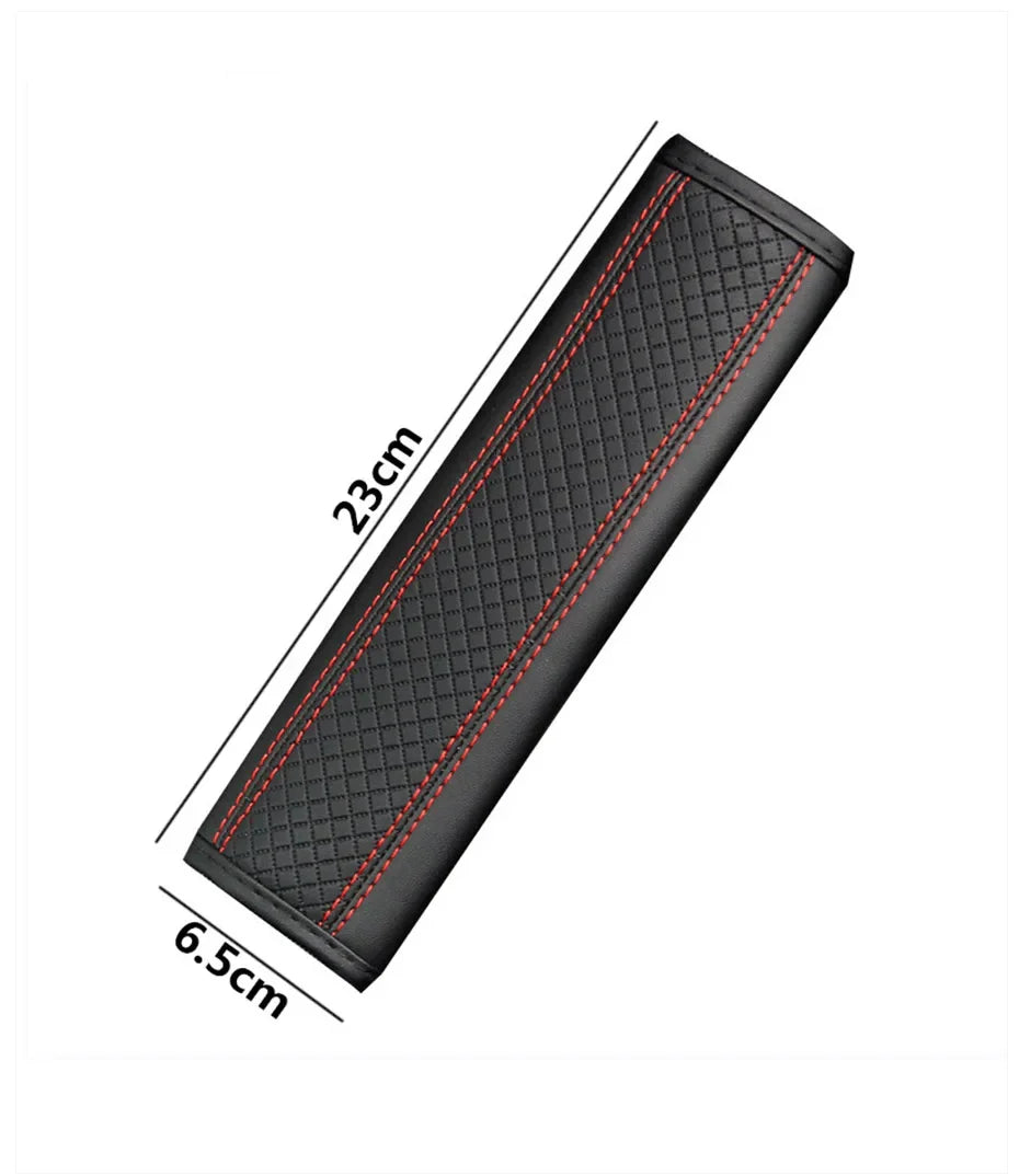 PU Leather Seat Belt Comfort Covers