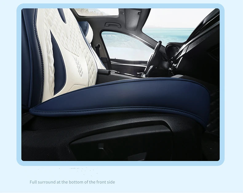 Comfort Leather Seat Cover Set - All-Season