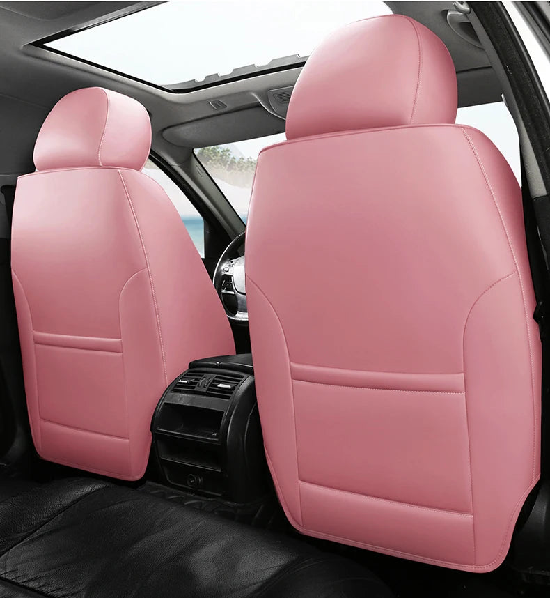 Comfort Leather Seat Cover Set - All-Season