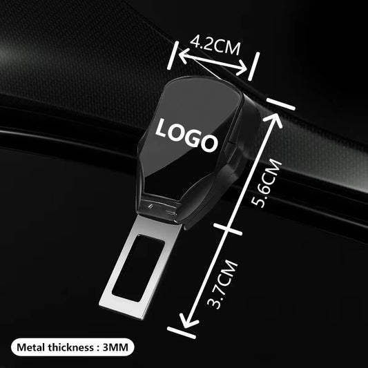Flexible Seat Belt Extension Clip - Buckle Insert - Comfort Series