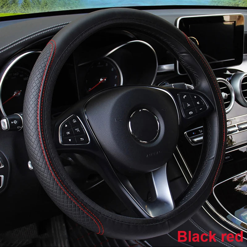 Leather Steering Wheel Protector - Non-Slip - Everyday Edition