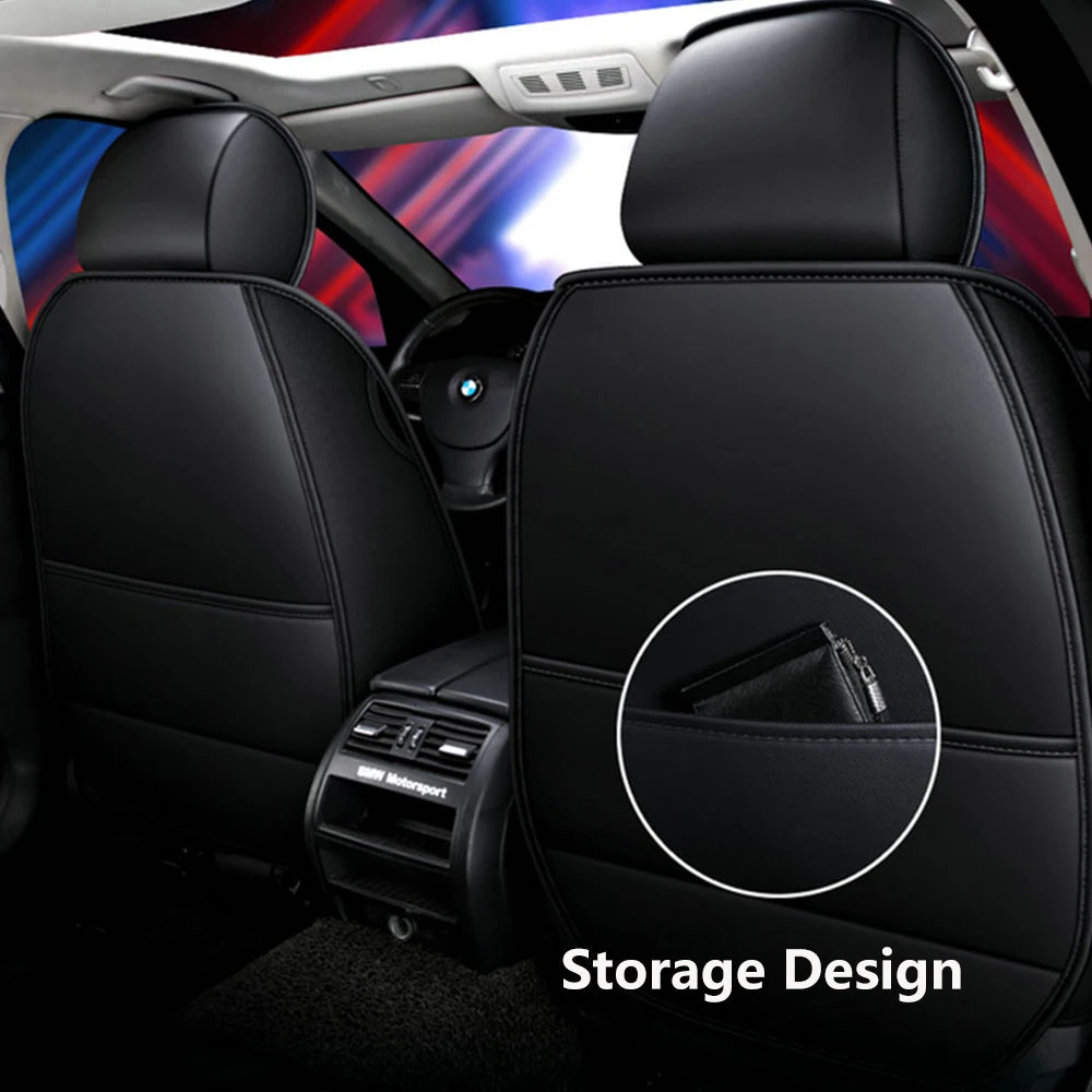 Comfort Faux Leather Seat Protector Cover - All-Season