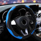 PU Leather Steering Wheel Cover - Non-Slip