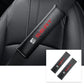 Carbon-Style Seat Belt Strap Protectors