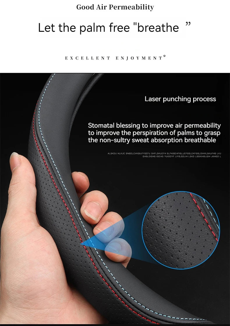 Leather Wheel Protector Cover - Non-Slip