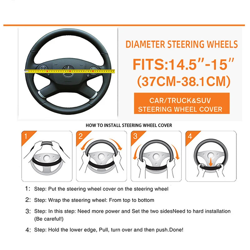 Breathable Steering Wheel Cover