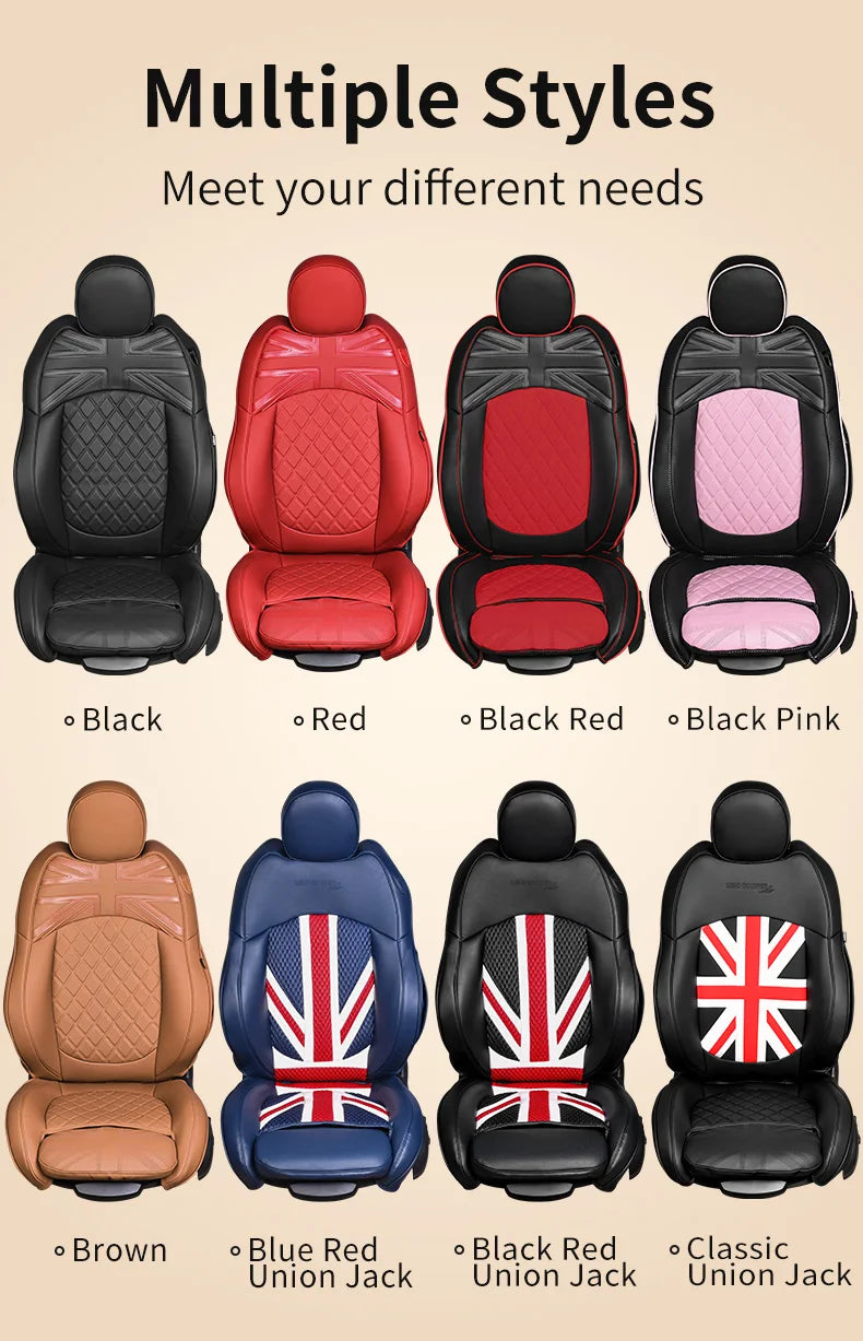 Complete Leather Seat Cover Set