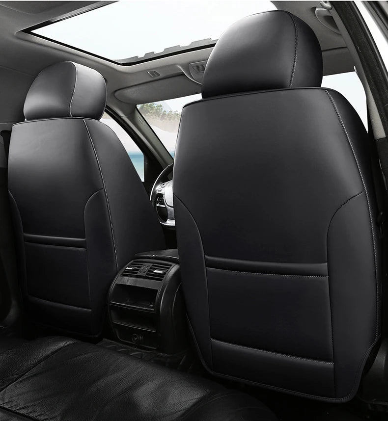 Comfort Leather Seat Cover Set - All-Season