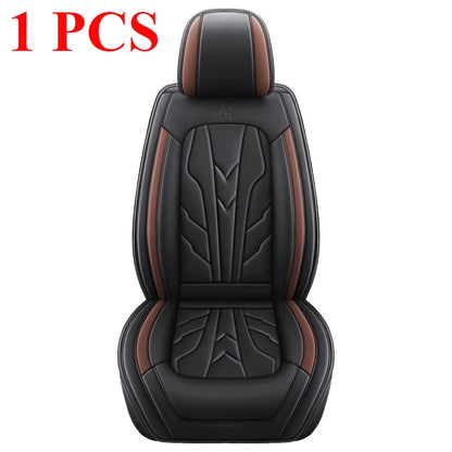 Universal PU Leather Seat Cover Set - All-Season