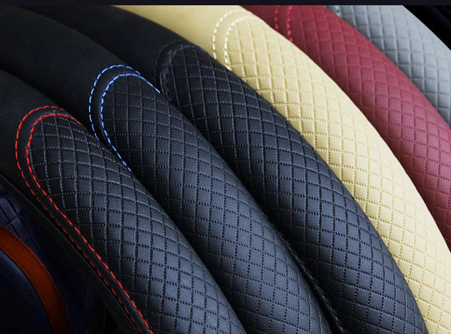 Leather Steering Wheel Protector - Non-Slip - Everyday Edition