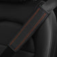 PU Leather Seat Belt Comfort Covers - Urban Fit